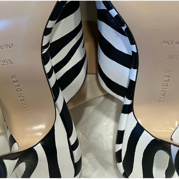 Wandler Zebra Kitten Heel - Picture 3 of 6